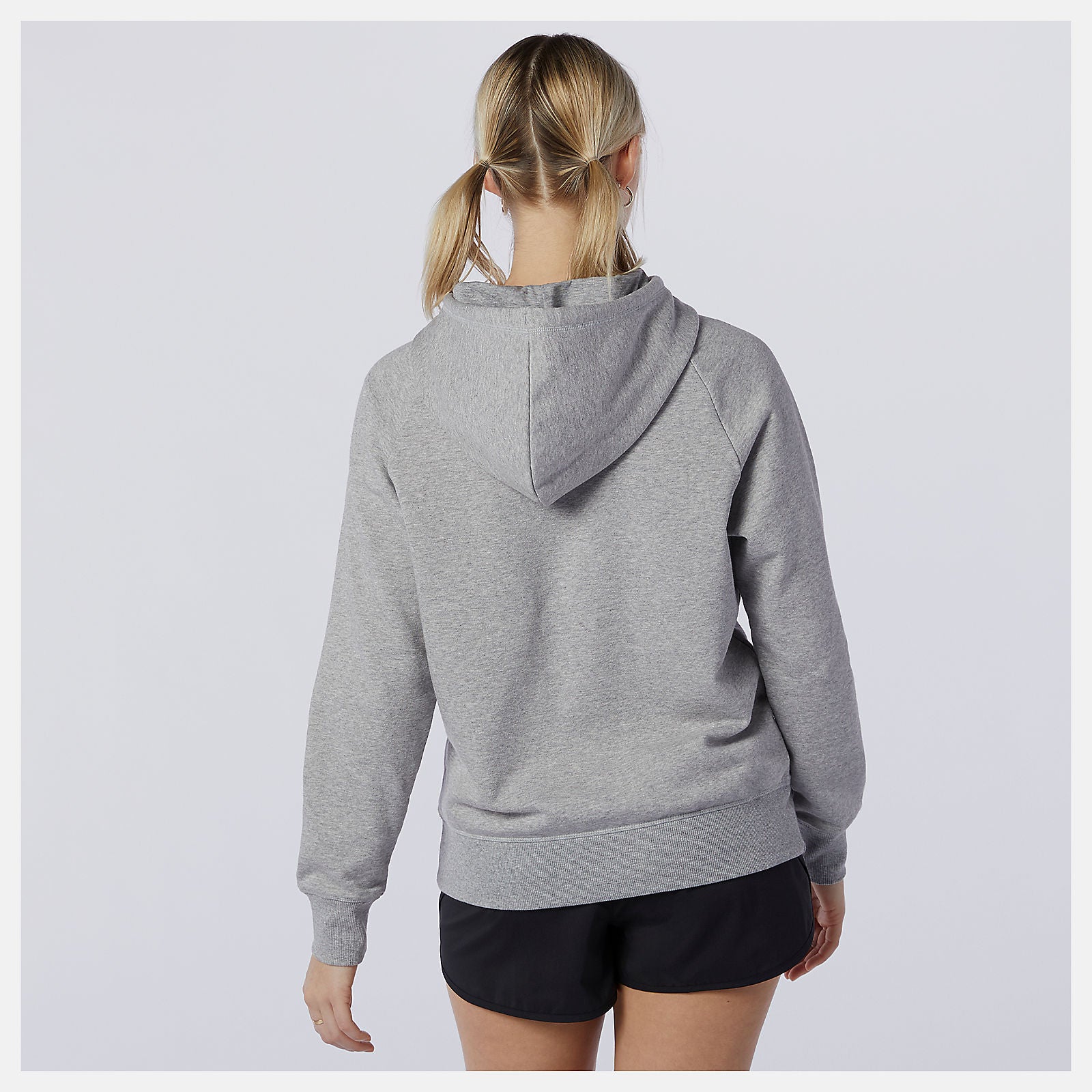 NB Essentials Pullover Hoodie | New Balance Clothing Athletic Grey - Women