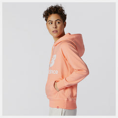 NB Essentials Pullover Hoodie | New Balance Clothing Pink - Women
