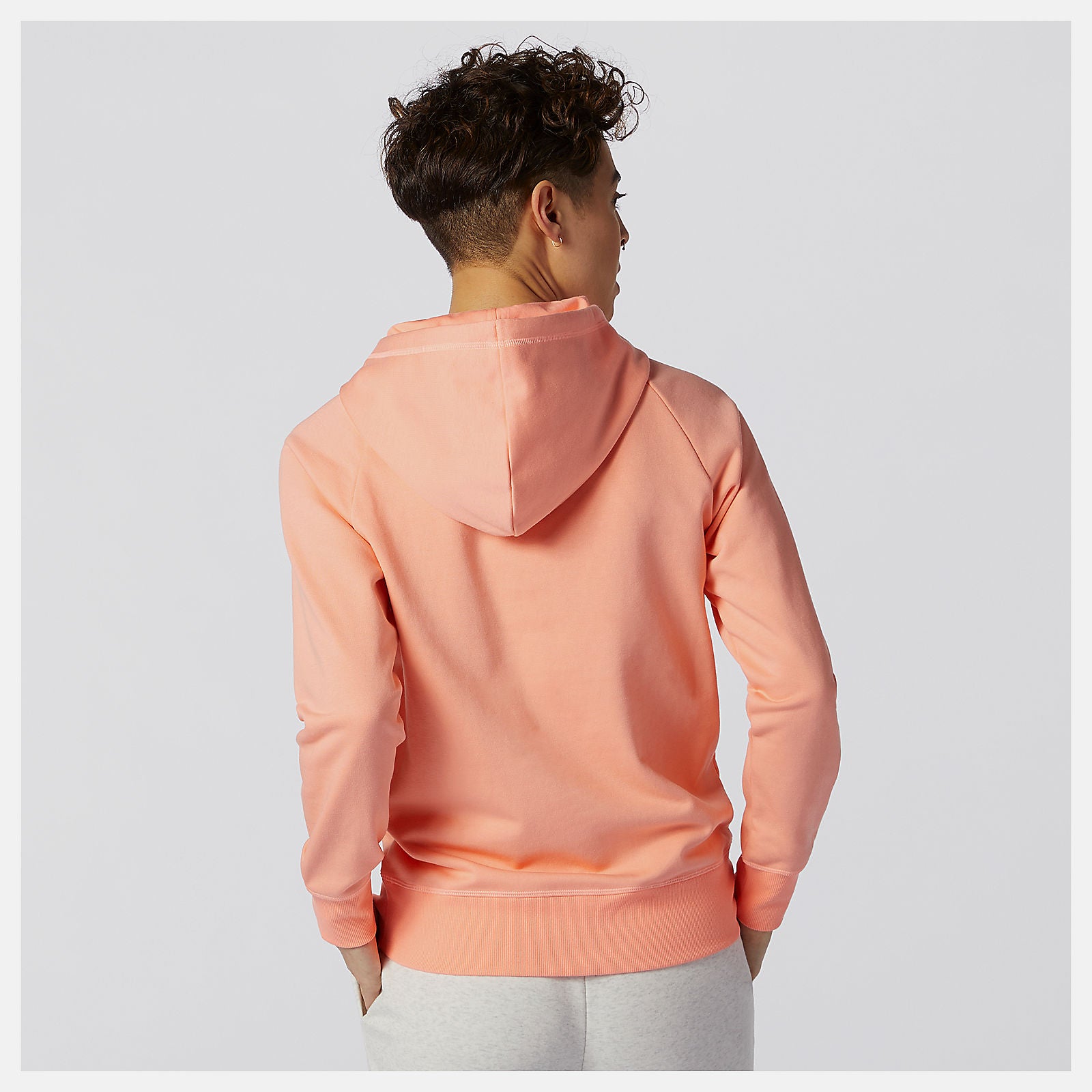 NB Essentials Pullover Hoodie | New Balance Clothing Pink - Women