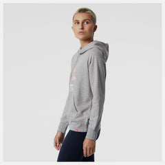 NYC Marathon Essentials Pullover Hoodie | New Balance Clothing Athletic Grey - Women