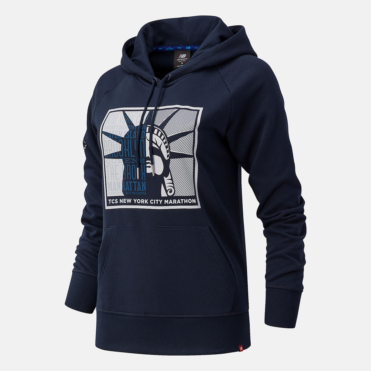 NYC Marathon Essentials Pullover Hoodie | New Balance Clothing Eclipse - Women
