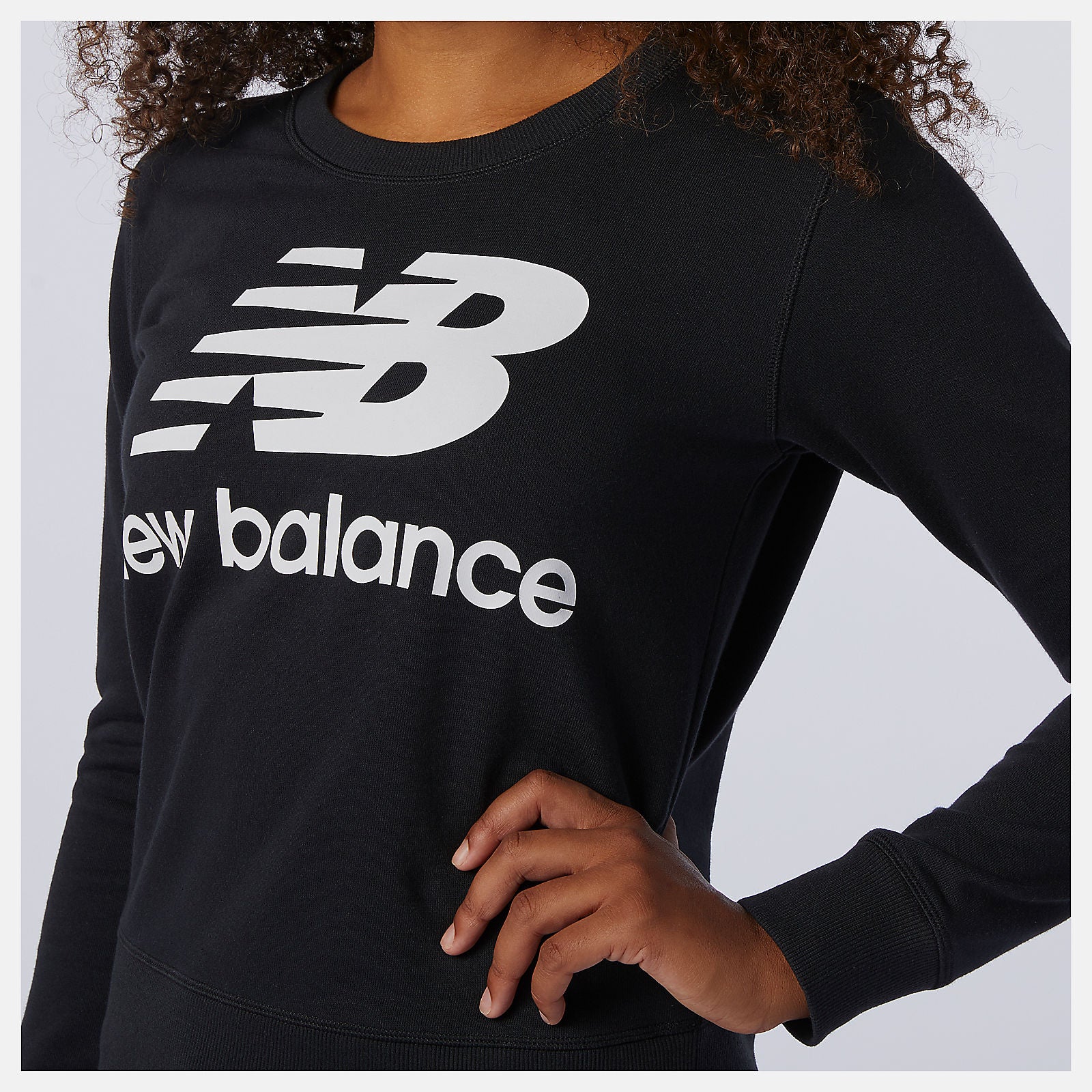 Essentials Crew | New Balance Clothing Black - Women