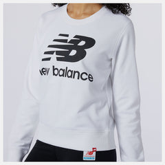 Essentials Crew | New Balance Clothing White/Black - Women