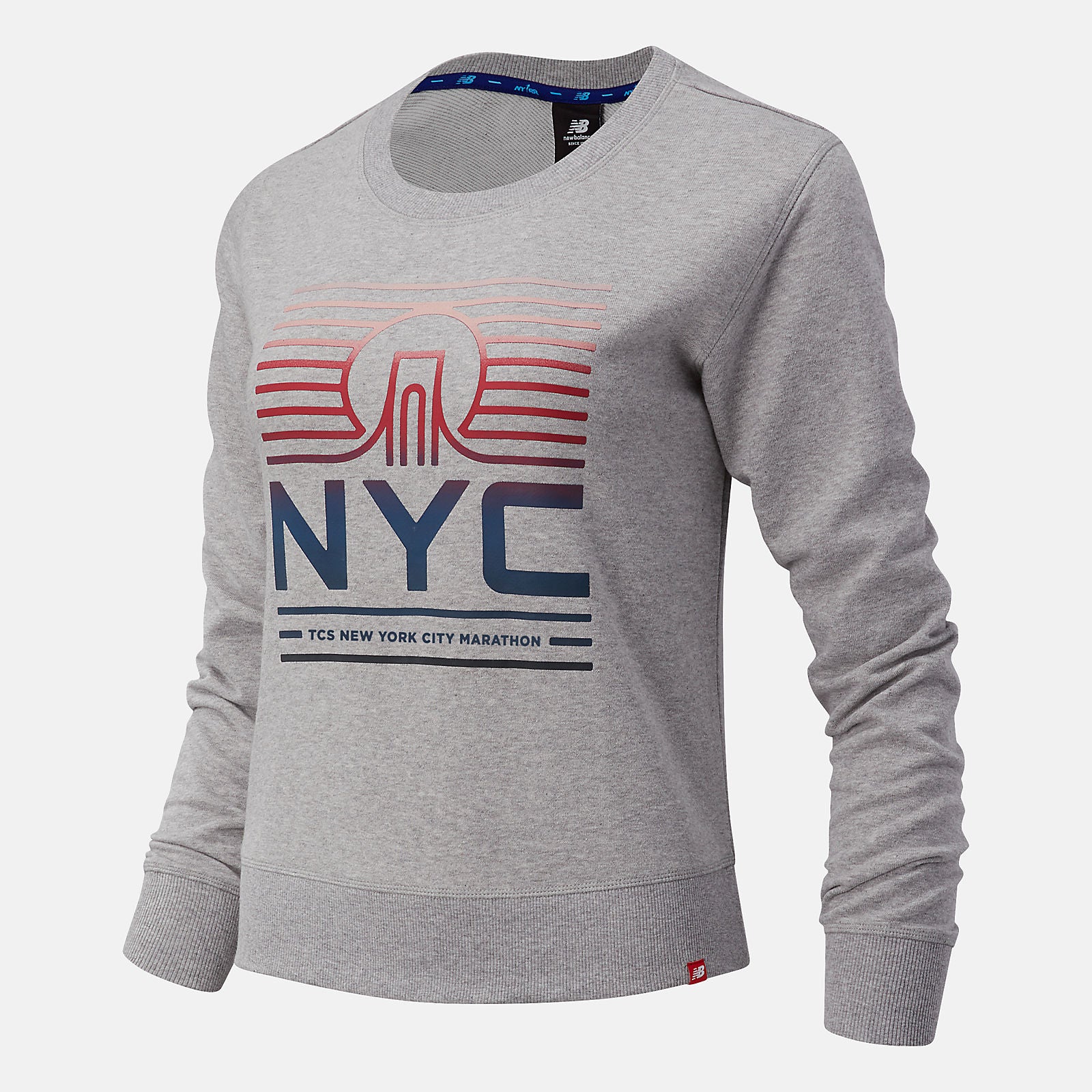 NYC Marathon Essentials Crew | New Balance Clothing Athletic Grey - Women
