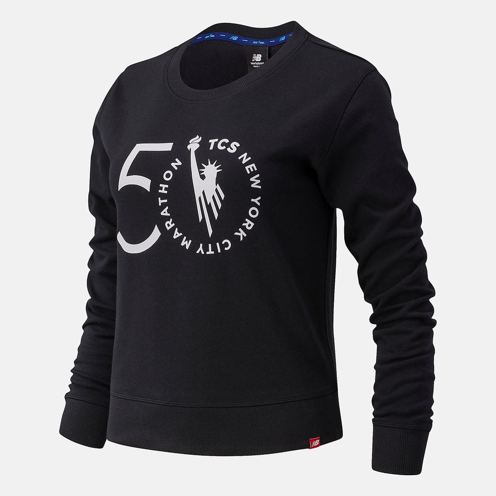 NYC Marathon Essentials Crew | New Balance Clothing Black - Women
