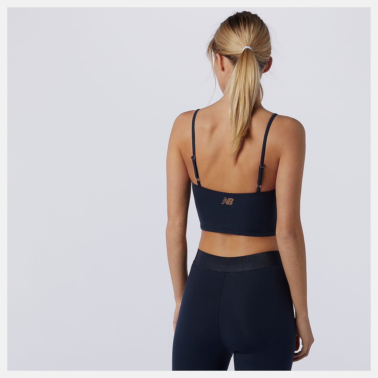 Determination NBSleek Crop Top | New Balance Clothing Captain Blue - Women