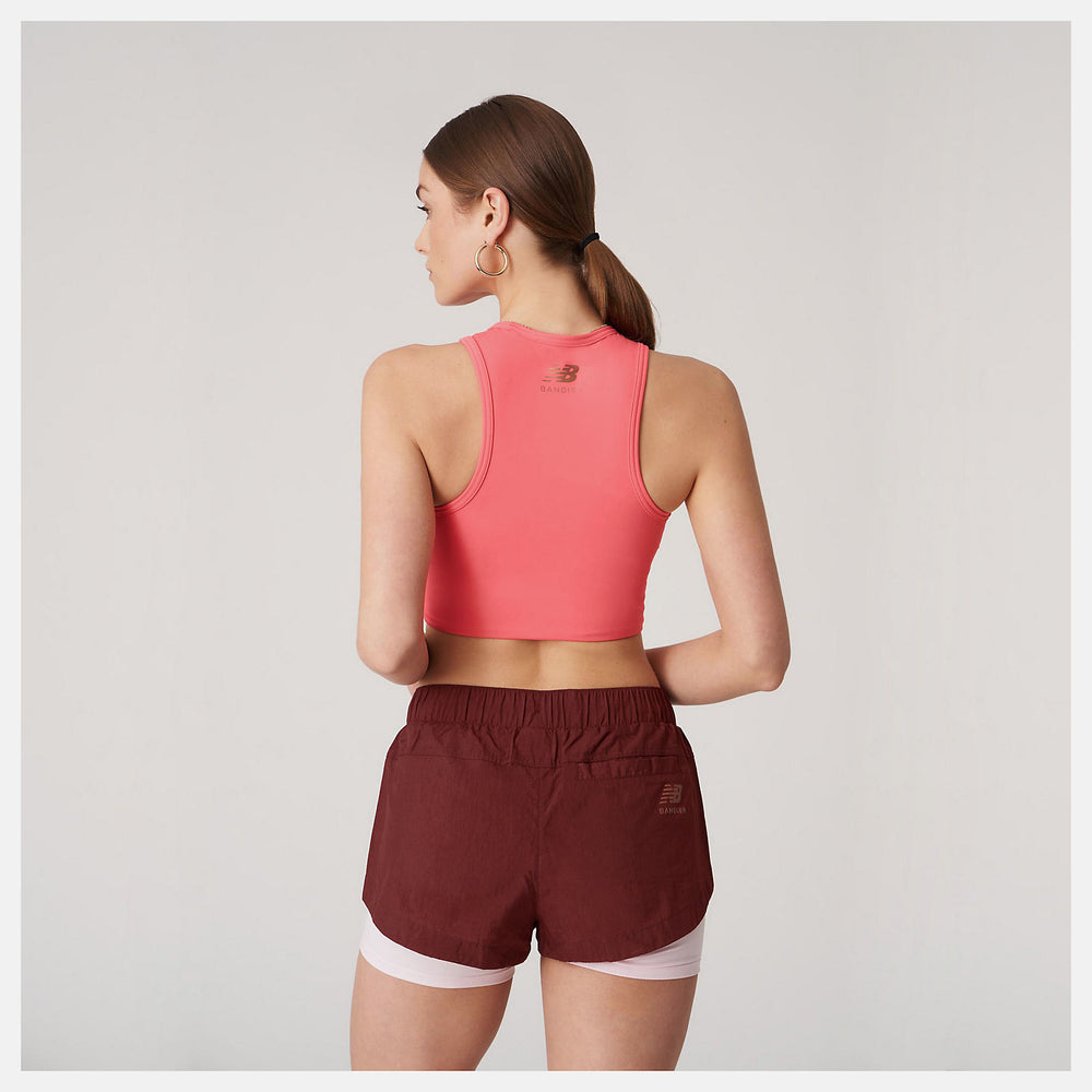 Bandier Corset Tank | New Balance Clothing Watermelon - Women