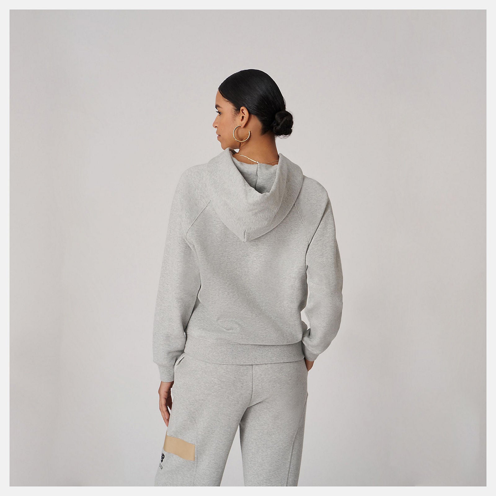 Bandier Fleece Hoodie | New Balance Clothing Athletic Grey - Women
