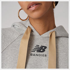 Bandier Fleece Hoodie | New Balance Clothing Athletic Grey - Women
