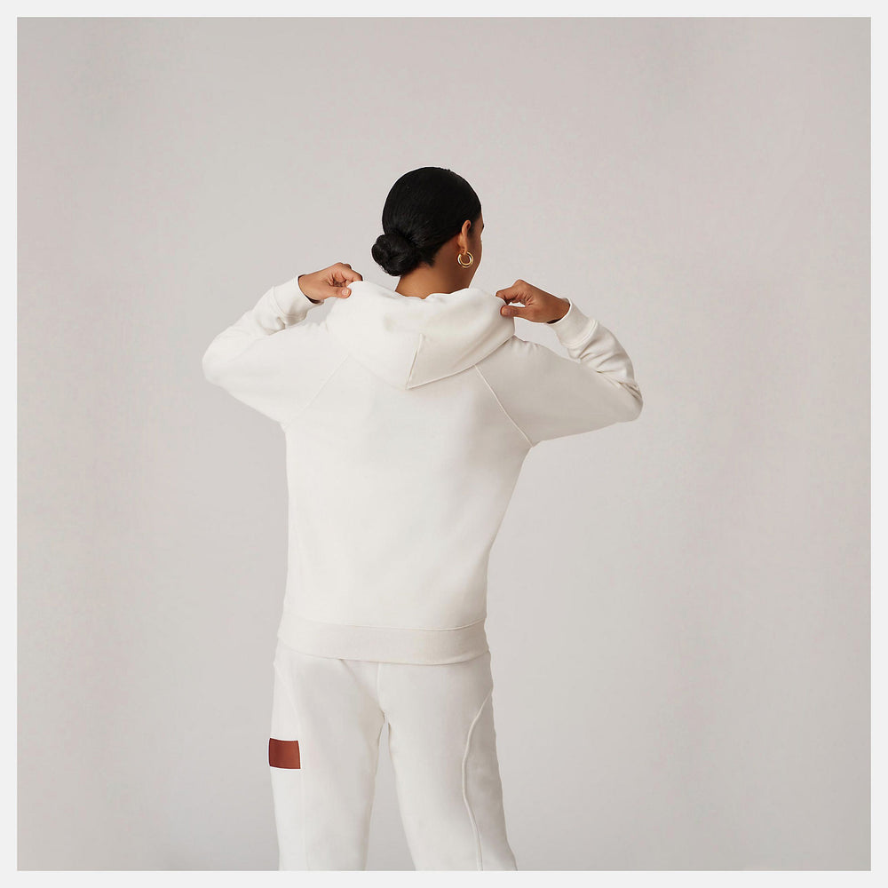 Bandier Fleece Hoodie | New Balance Clothing Sea Salt - Women