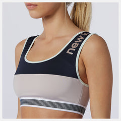 Achiever Remix Crop Top | New Balance Clothing Logwood - Women
