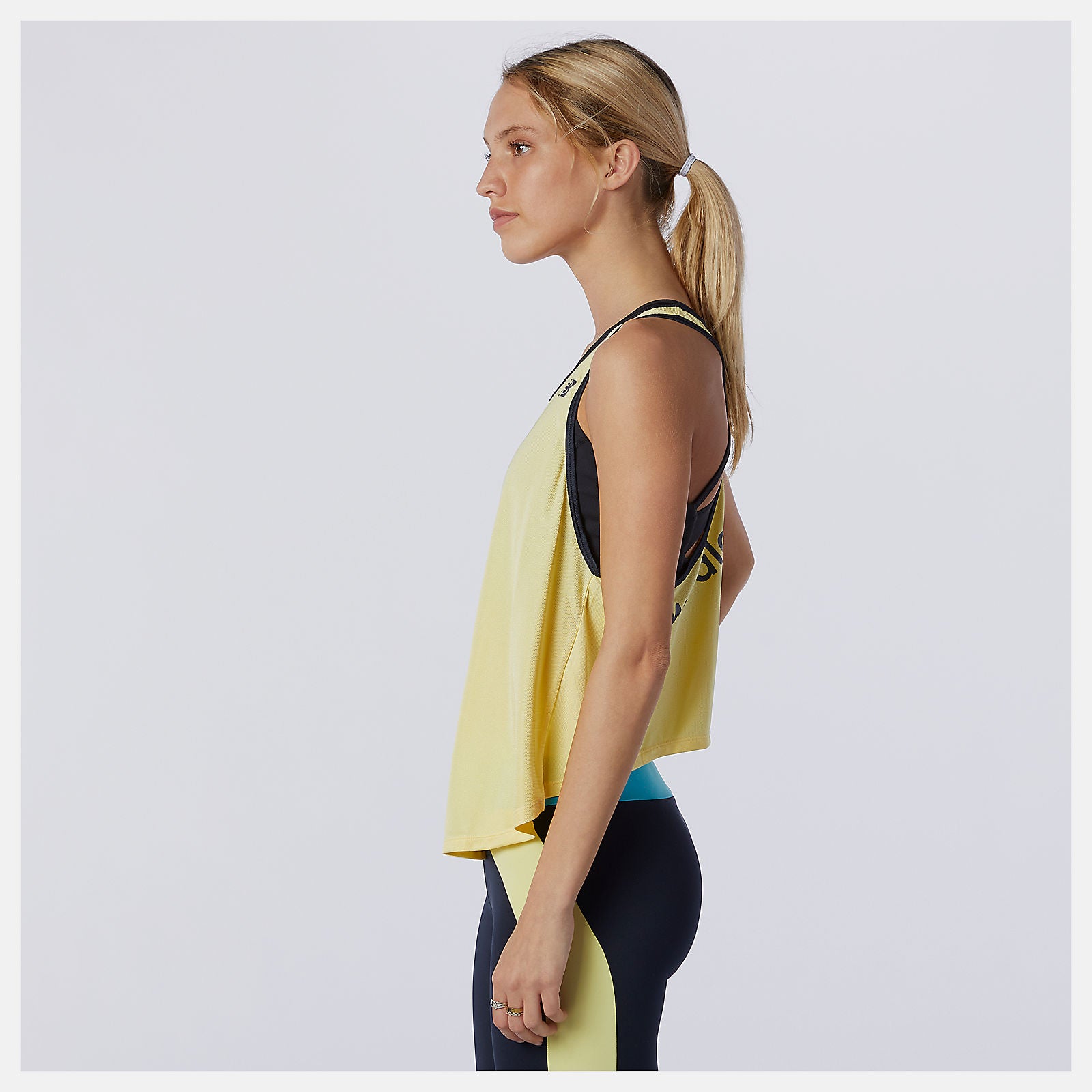 Achiever Mesh Tank | New Balance Clothing Lemon Haze - Women