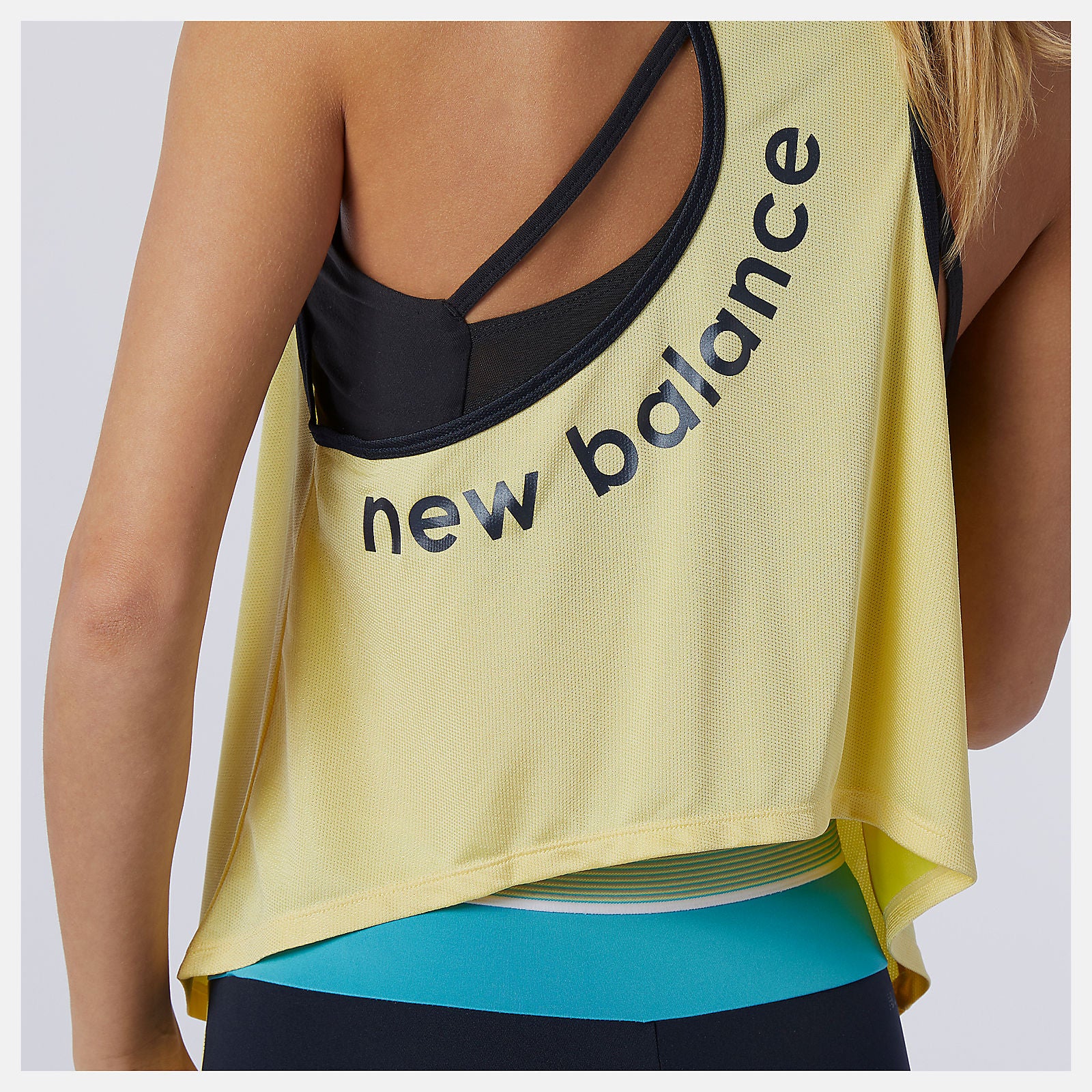Achiever Mesh Tank | New Balance Clothing Lemon Haze - Women