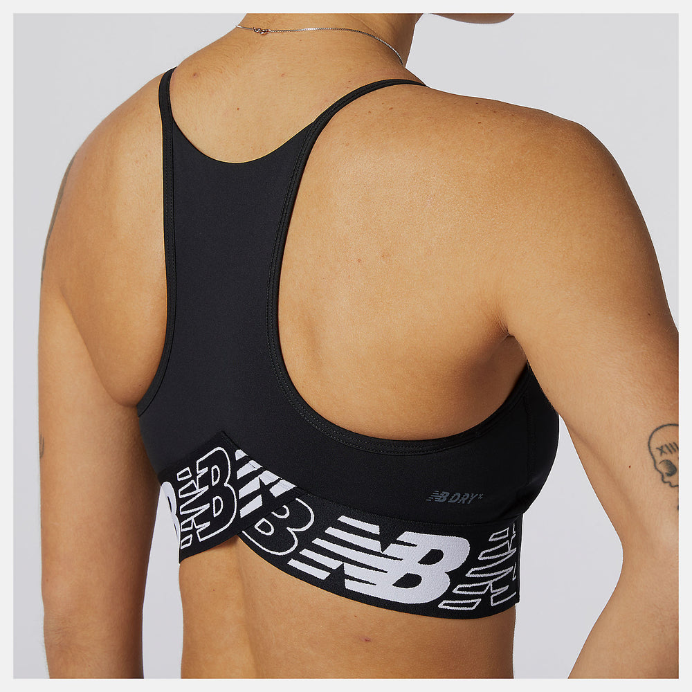 Relentless Crop Top | New Balance Clothing Black - Women