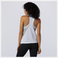 Impact Run Hybrid Tank | New Balance Clothing Athletic Grey - Women