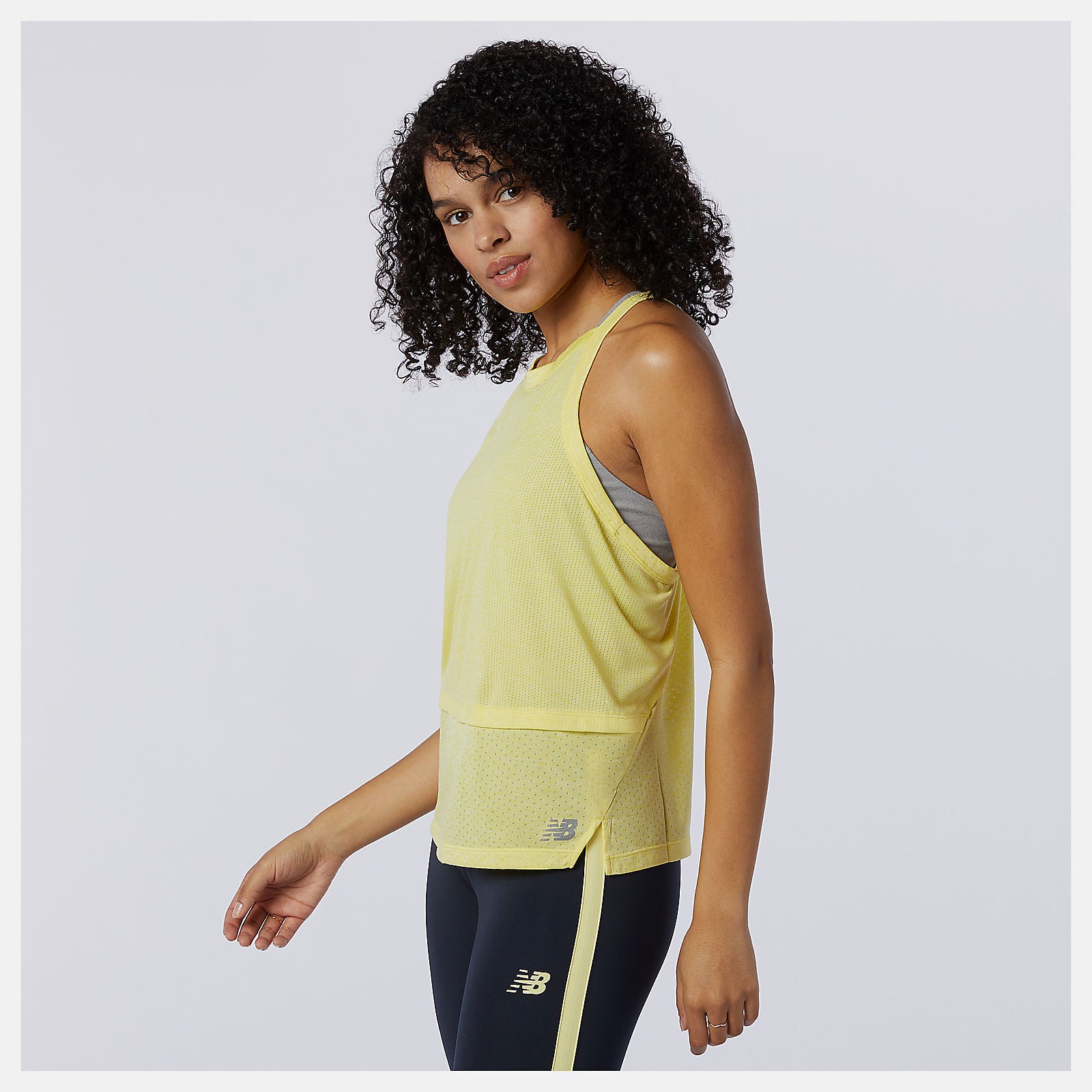 Impact Run Hybrid Tank | New Balance Clothing Yellow - Women