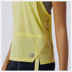 Impact Run Hybrid Tank | New Balance Clothing Yellow - Women