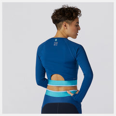 Q Speed Fuel Long Sleeve | New Balance Clothing Captain Blue - Women