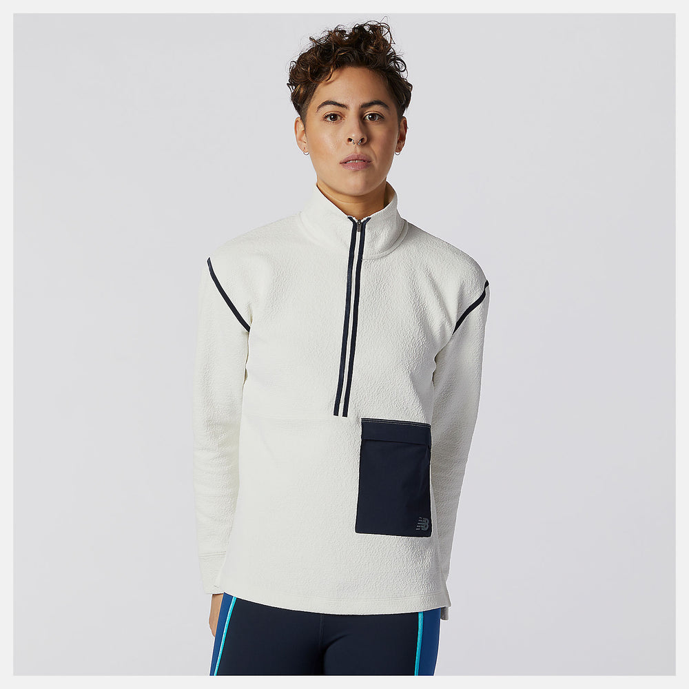 Q Speed Fuel Sweatshirt | New Balance Clothing Sea Salt - Women