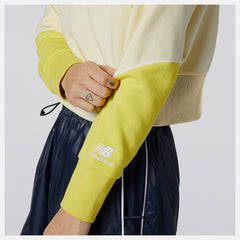 NB Athletics Crew Fleece | New Balance Clothing Clear Yellow - Women