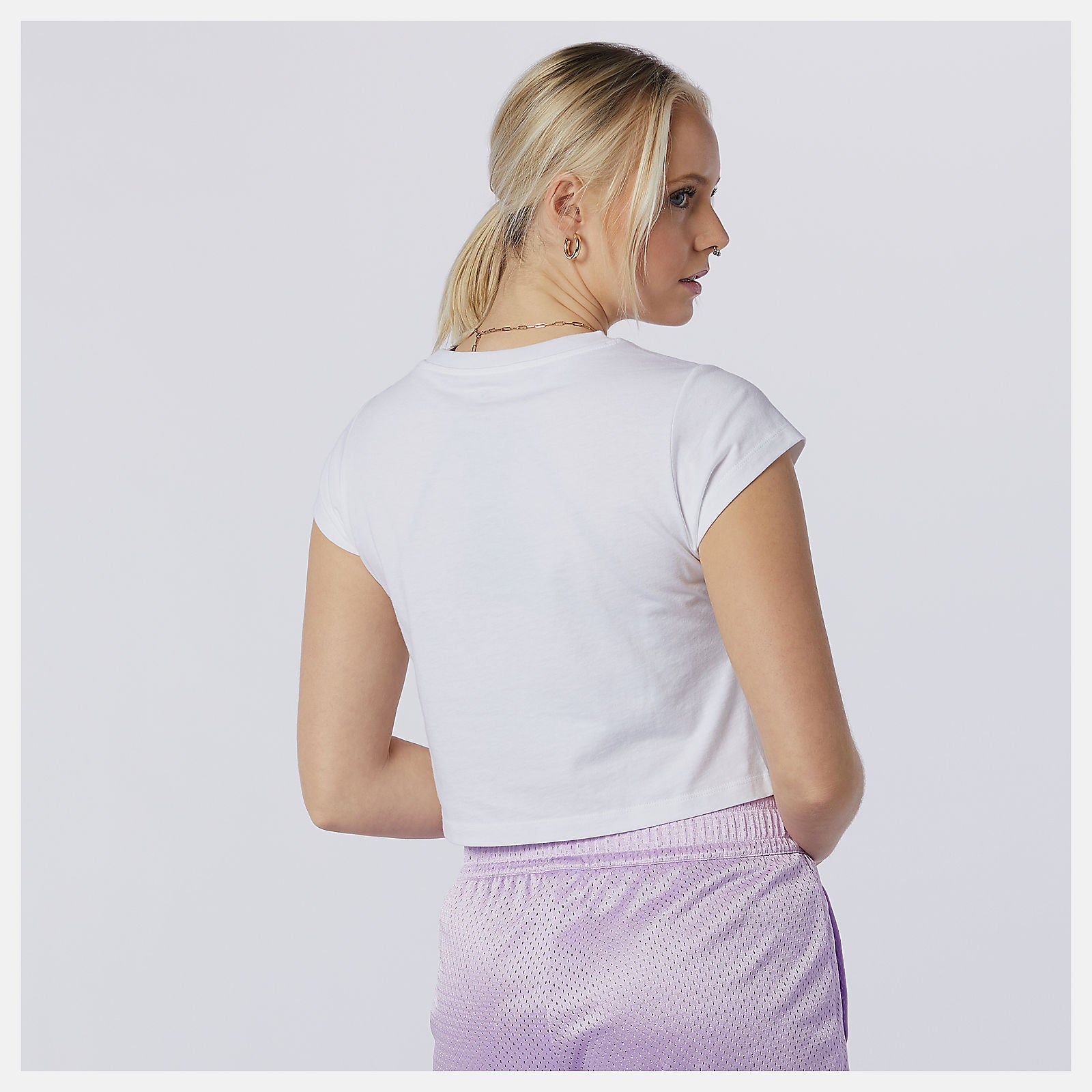 NB Essentials Botanical Tee | New Balance Clothing White - Women