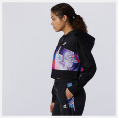 NB Athletics Erin Loree Half-zip Hoodie | New Balance Clothing Black/Magnet - Women
