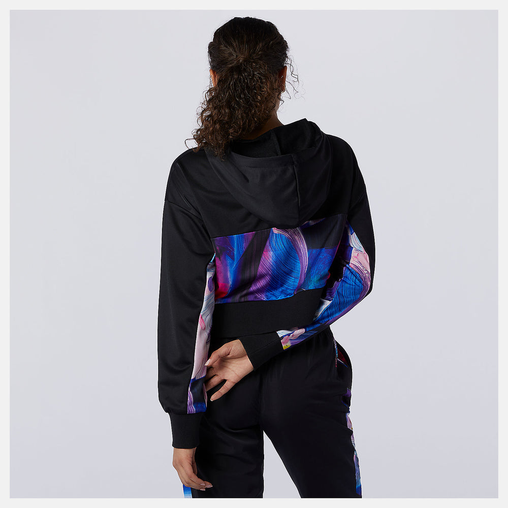 NB Athletics Erin Loree Half-zip Hoodie | New Balance Clothing Black/Magnet - Women