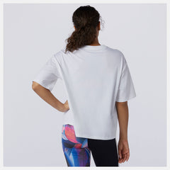 NB Athletics Erin Loree Graphic Tee | New Balance Clothing White - Women