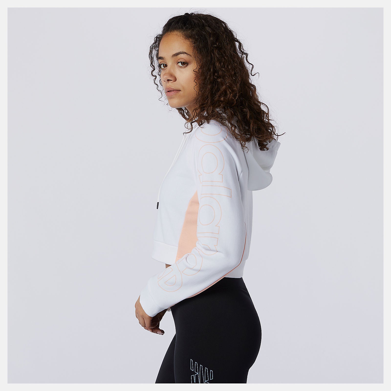 Sport Style Optiks Hoodie | New Balance Clothing White - Women