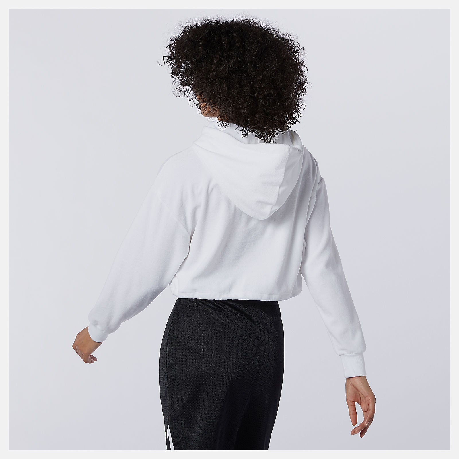 NB Athletics Collide Terry Hoodie | New Balance Clothing White - Women