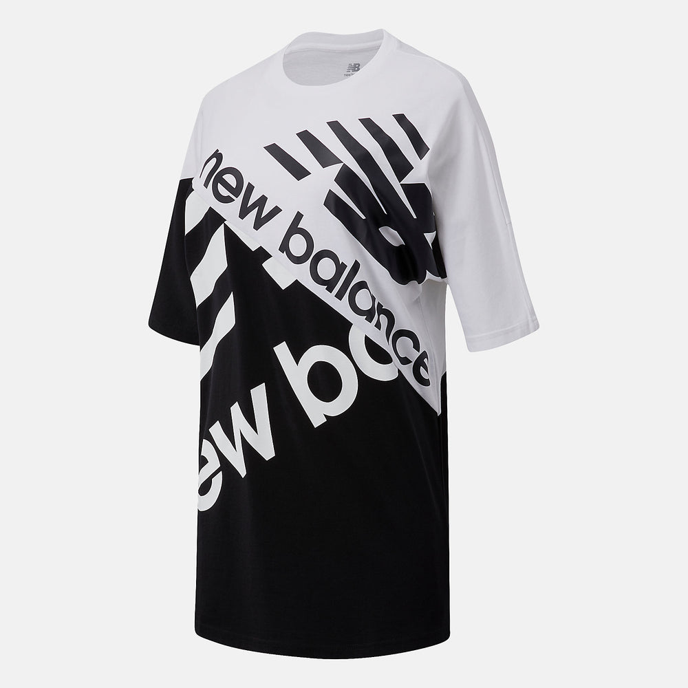 NB Athletics Splice Tunic Tee | New Balance Clothing Black/Magnet - Women