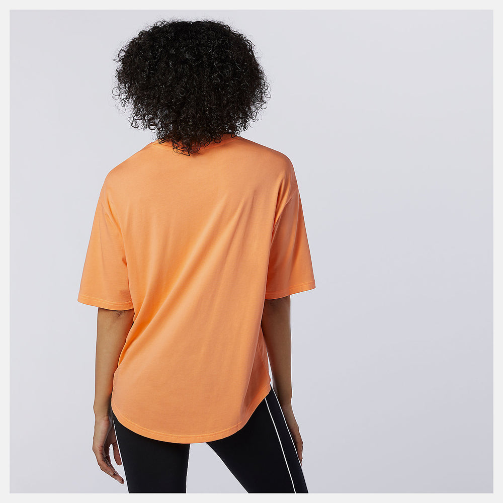 NB Athletics Collide Short Sleeve Tee | New Balance Clothing Citrus Punch - Women