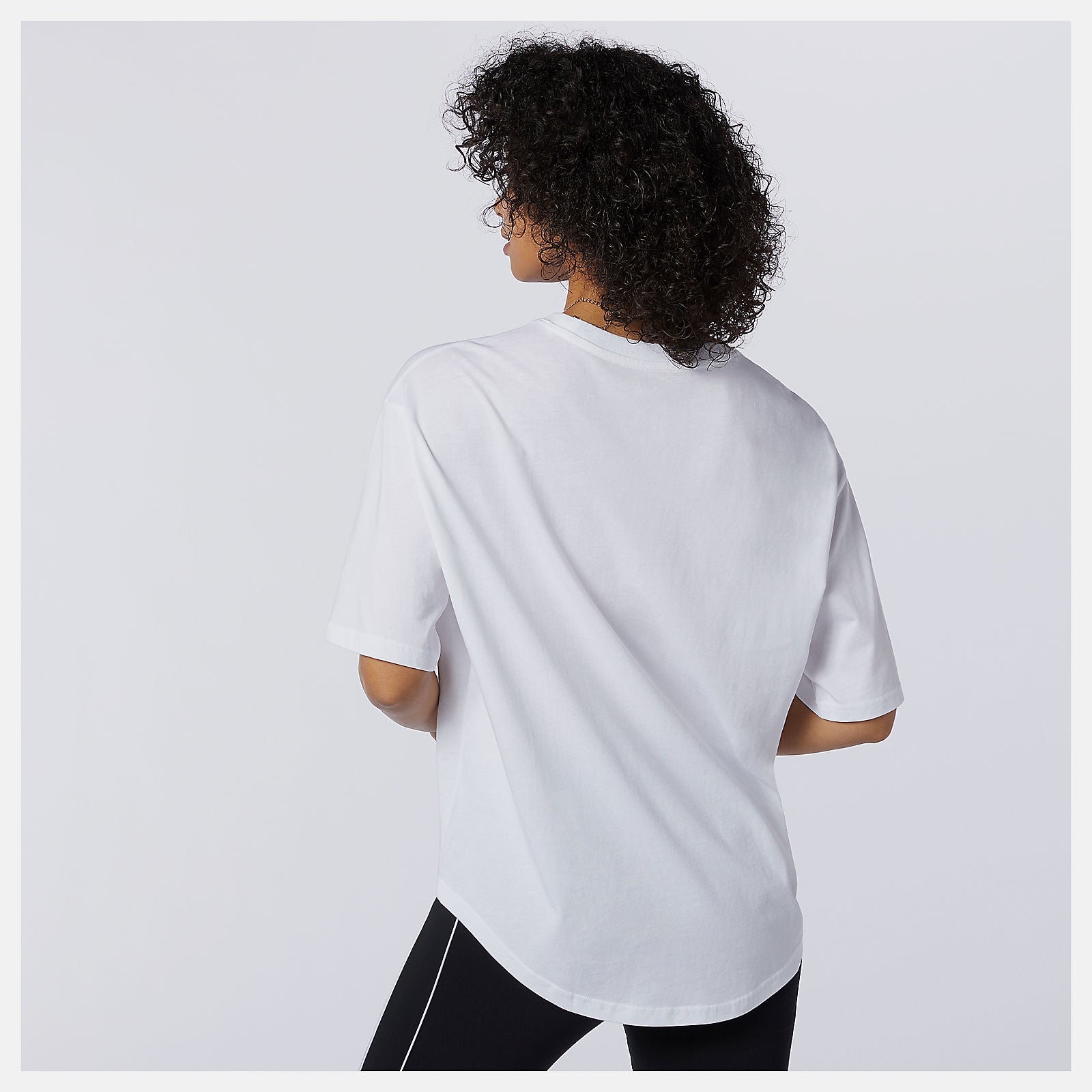 NB Athletics Collide Short Sleeve Tee | New Balance Clothing White - Women