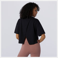 NB Athletics Argyle Graphic Tee | New Balance Clothing Black - Women