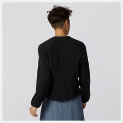 NB All Terrain Pocket Crew Fleece | New Balance Clothing Black - Women