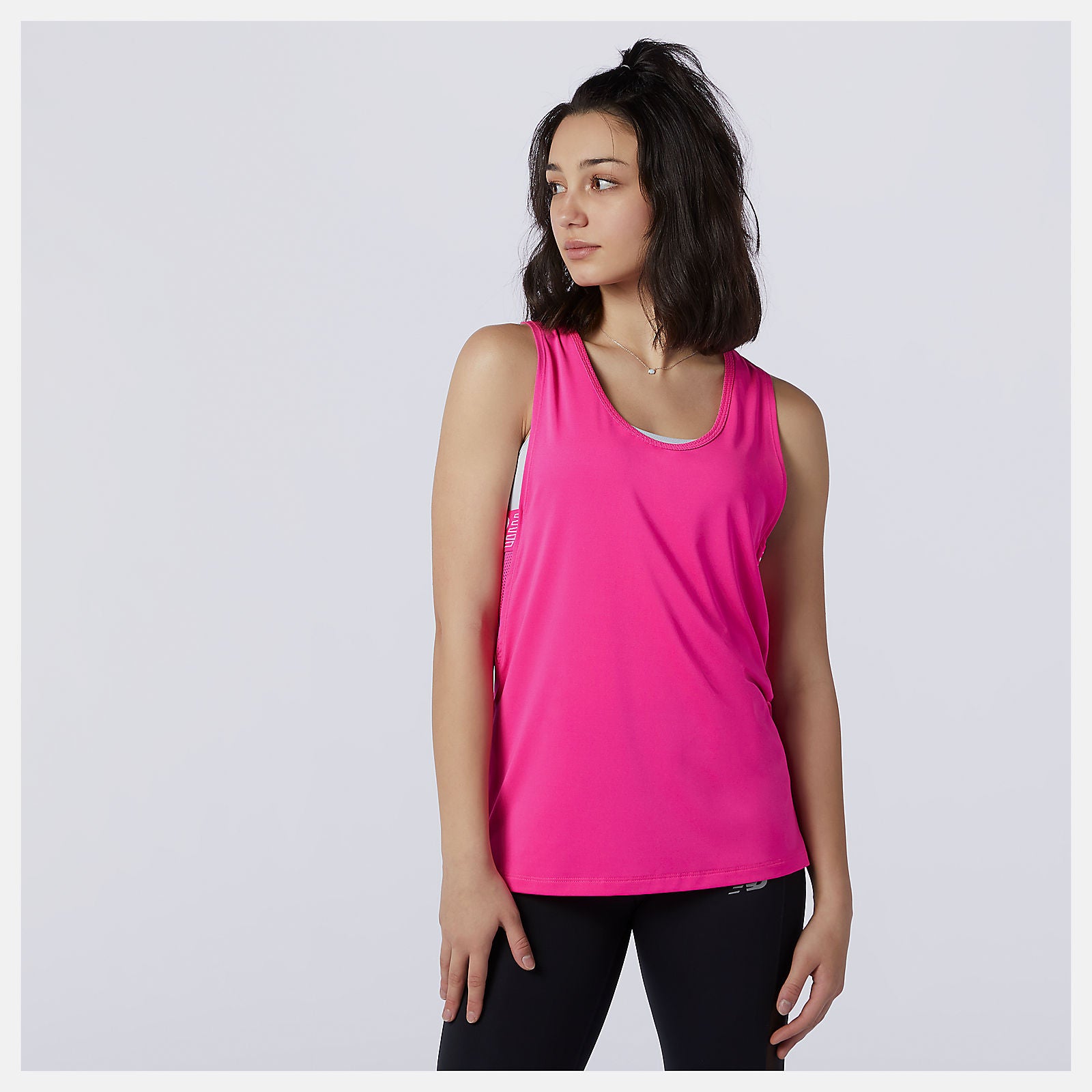 Relentless Sweat Tank | New Balance Clothing Pink Glo - Women