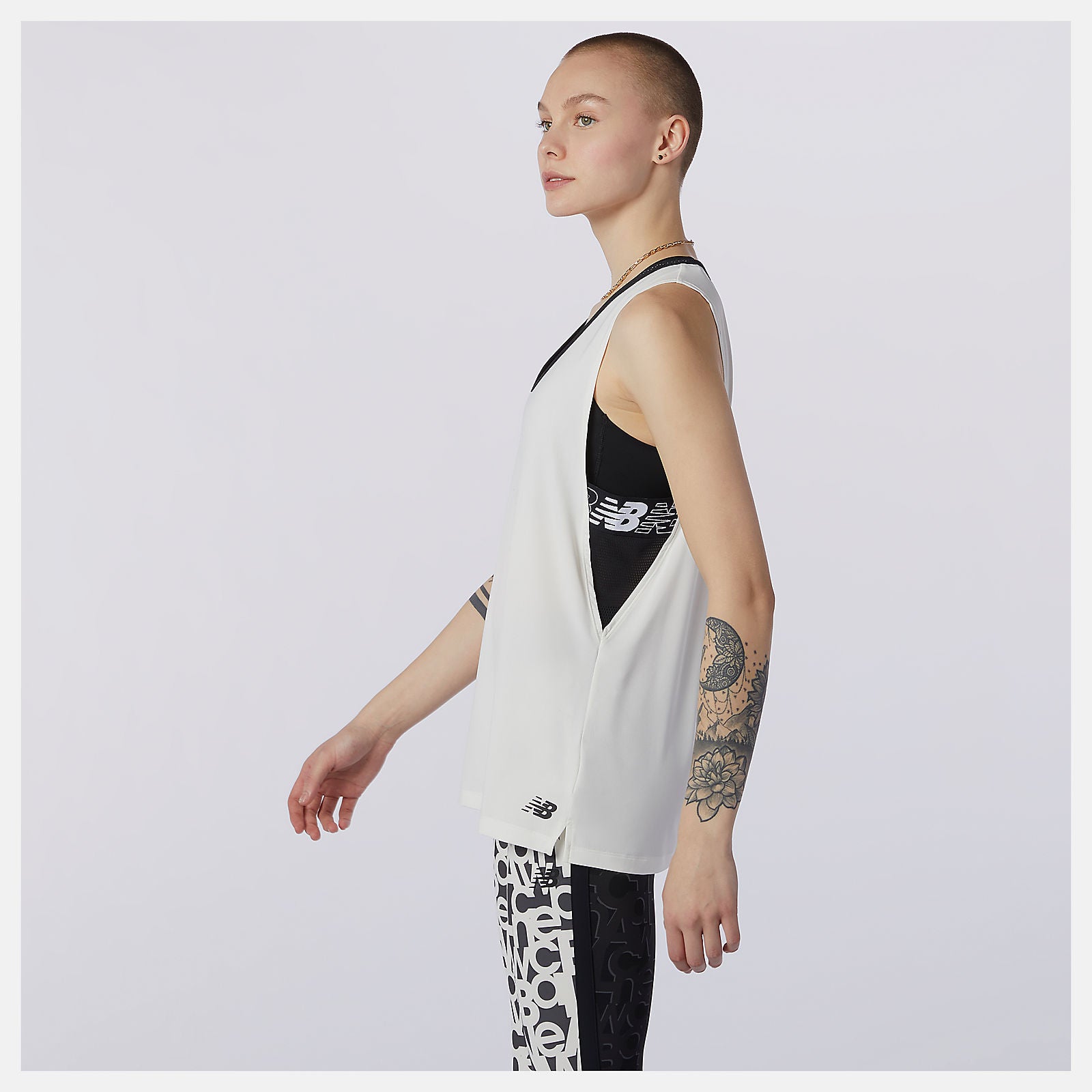 Relentless Sweat Tank | New Balance Clothing Sea Salt - Women