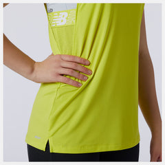 Relentless Sweat Tank | New Balance Clothing Sulpher Yellow - Women
