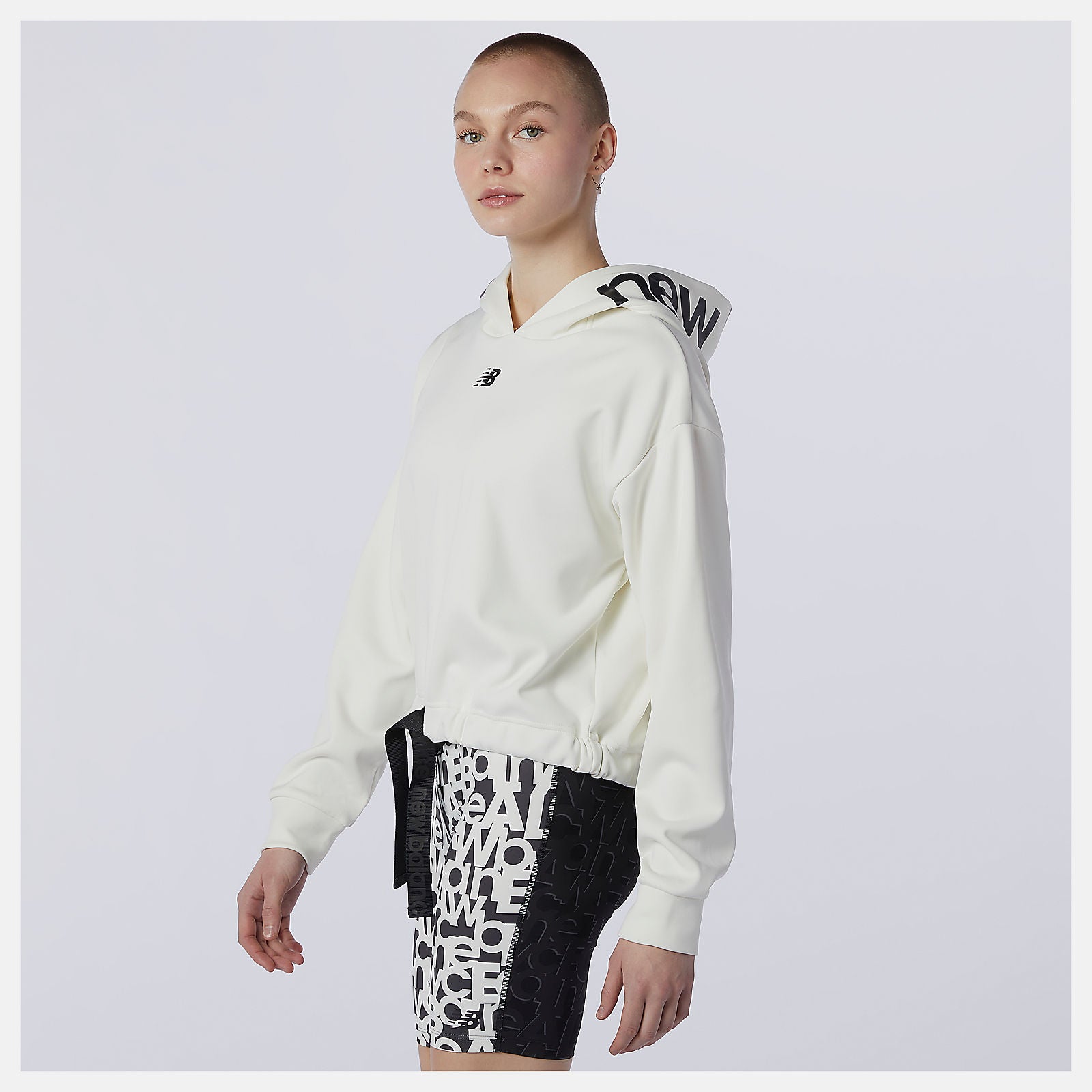 Relentless Performance Fleece Layer | New Balance Clothing Sea Salt - Women