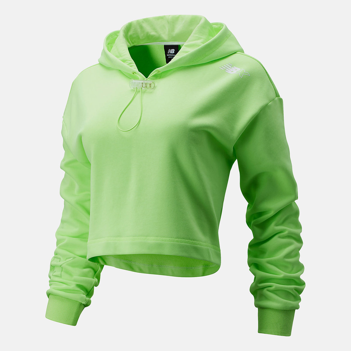 NB Essentials NBX Hoodie | New Balance Clothing Bleached Lime Glo - Women