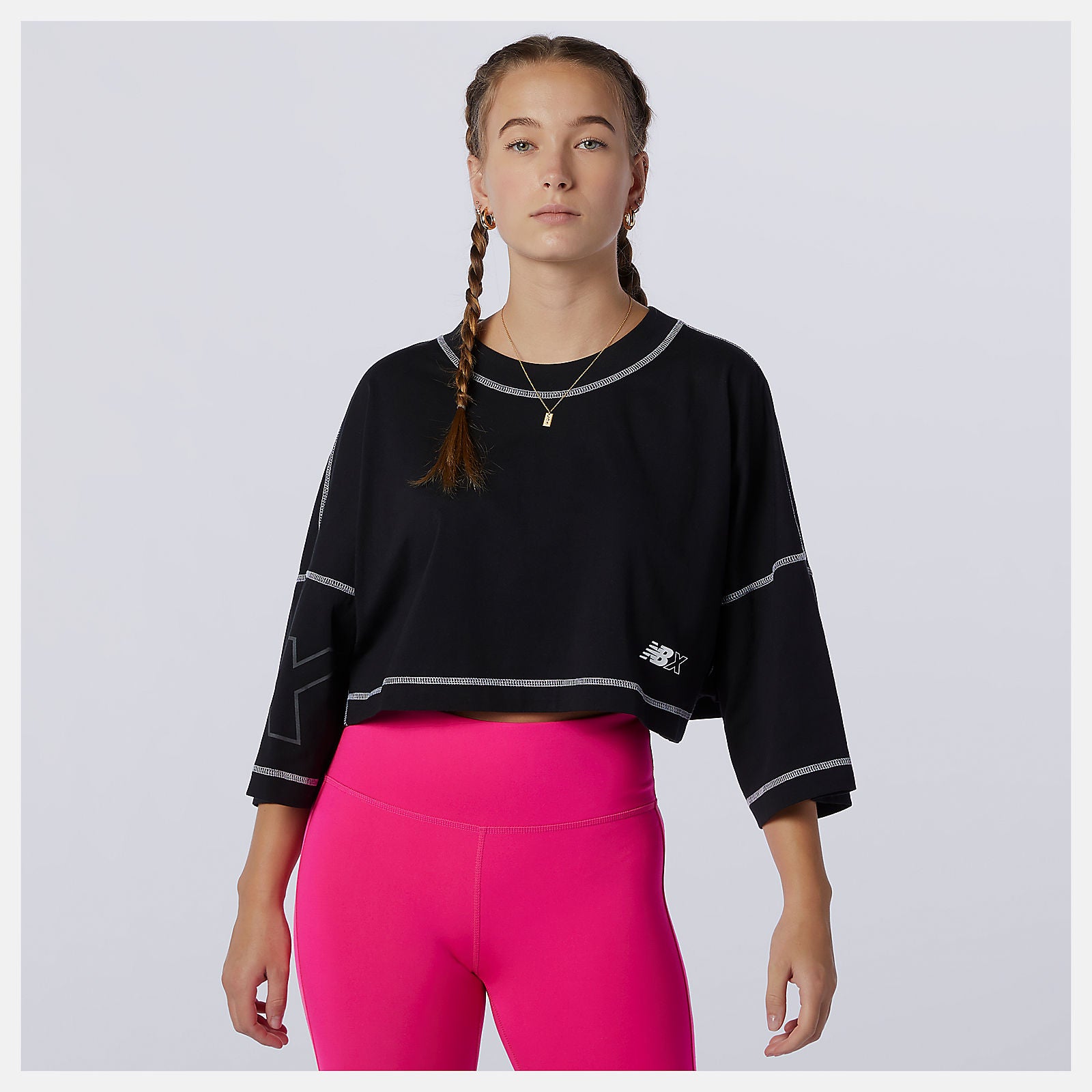 NB Essentials NBX Graphic Tee 2 | New Balance Clothing Black - Women