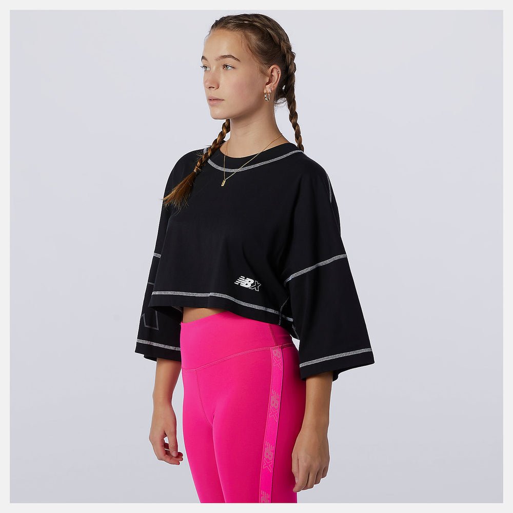 NB Essentials NBX Graphic Tee 2 | New Balance Clothing Black - Women