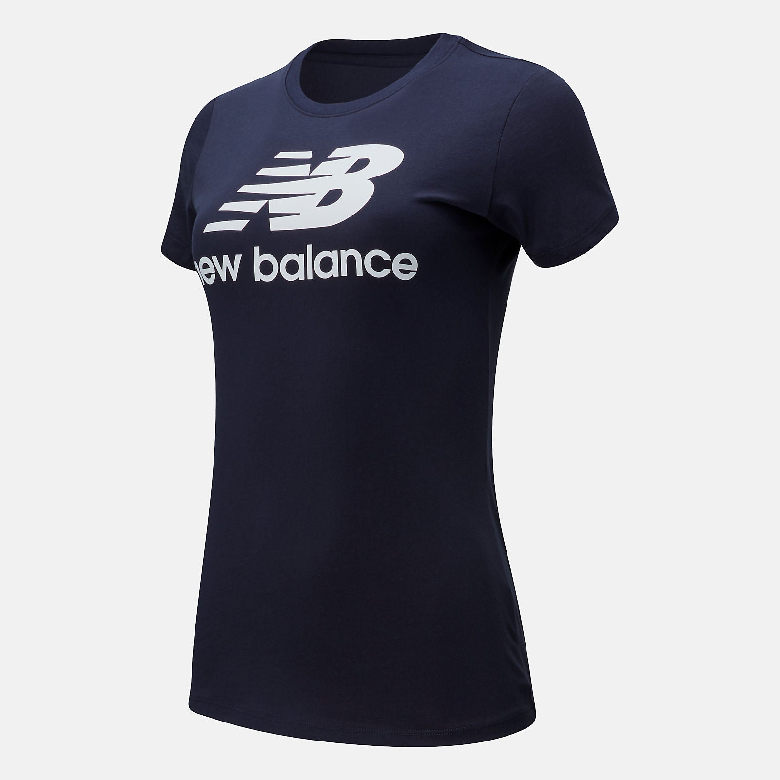 Essentials Stacked Logo Tee | New Balance Clothing Eclipse - Women