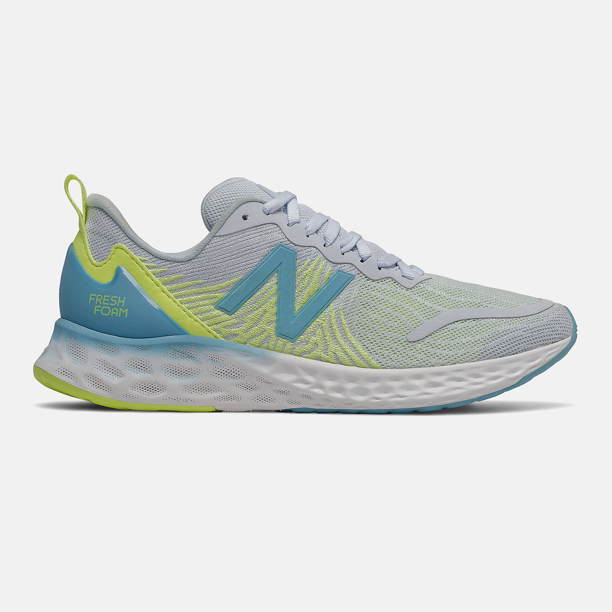 Fresh Foam Tempo | New Balance Shoes Moon Dust/Bali Blue and Lemon Slush - Women