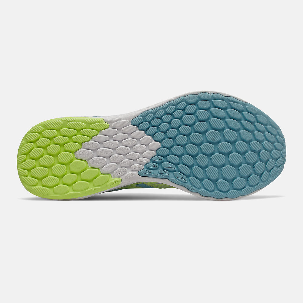 Fresh Foam Tempo | New Balance Shoes Moon Dust/Bali Blue and Lemon Slush - Women