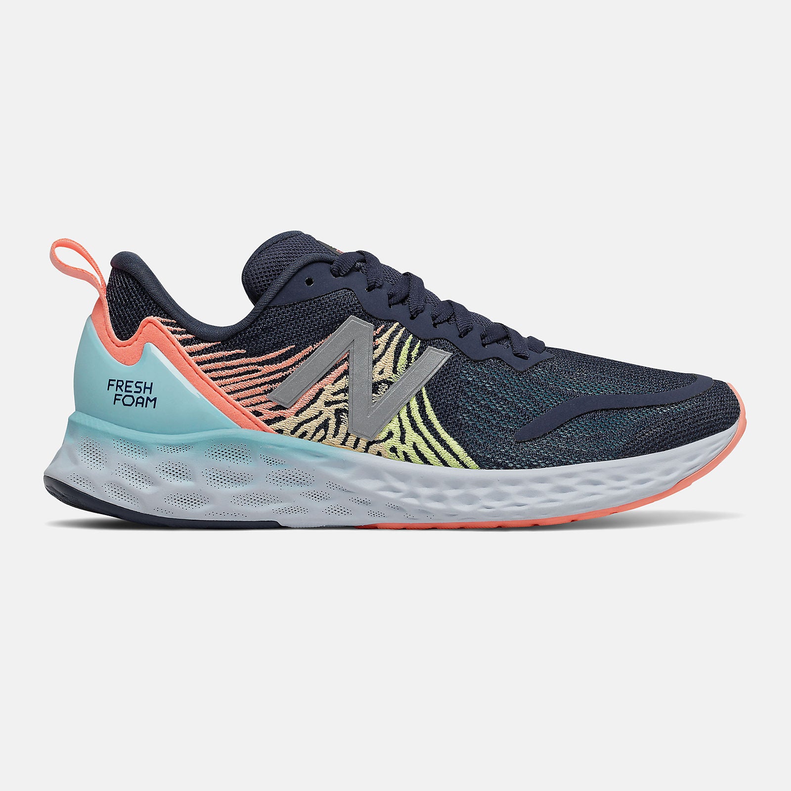 Fresh Foam Tempo | New Balance Shoes Natural Indigo/Ginger Pink and Lemon Slush - Women