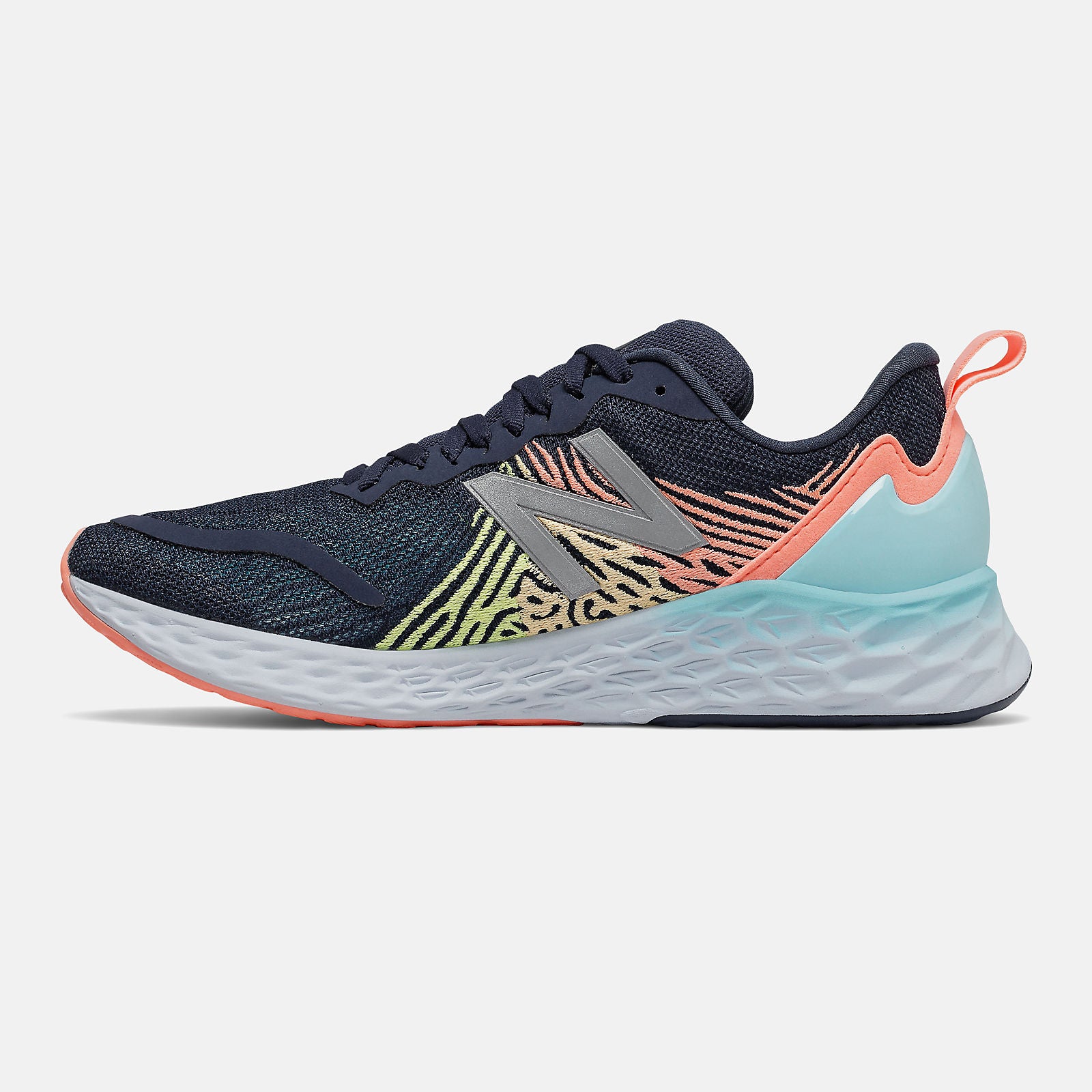 Fresh Foam Tempo | New Balance Shoes Natural Indigo/Ginger Pink and Lemon Slush - Women