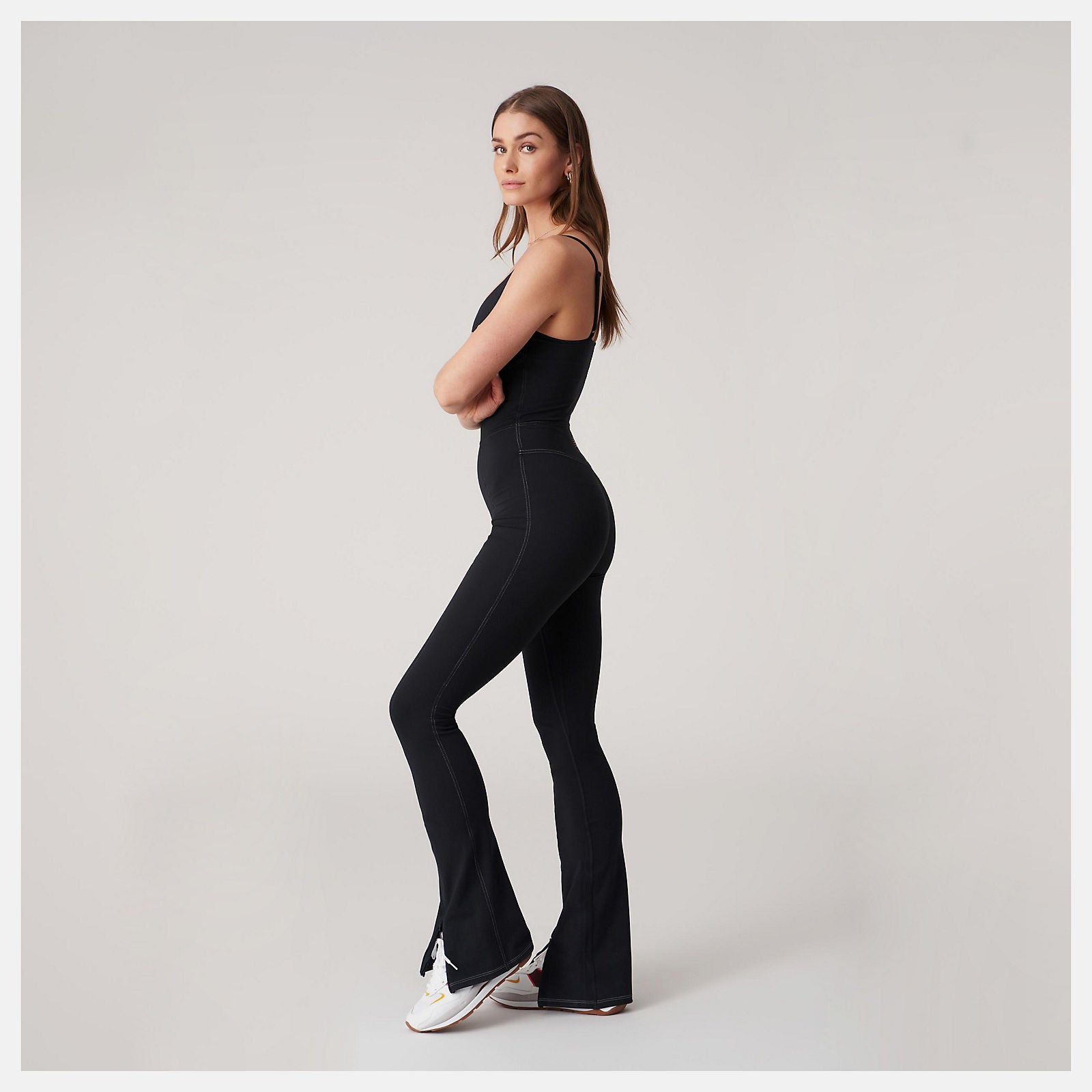 Bandier Cami Bodysuit | New Balance Clothing Black - Women