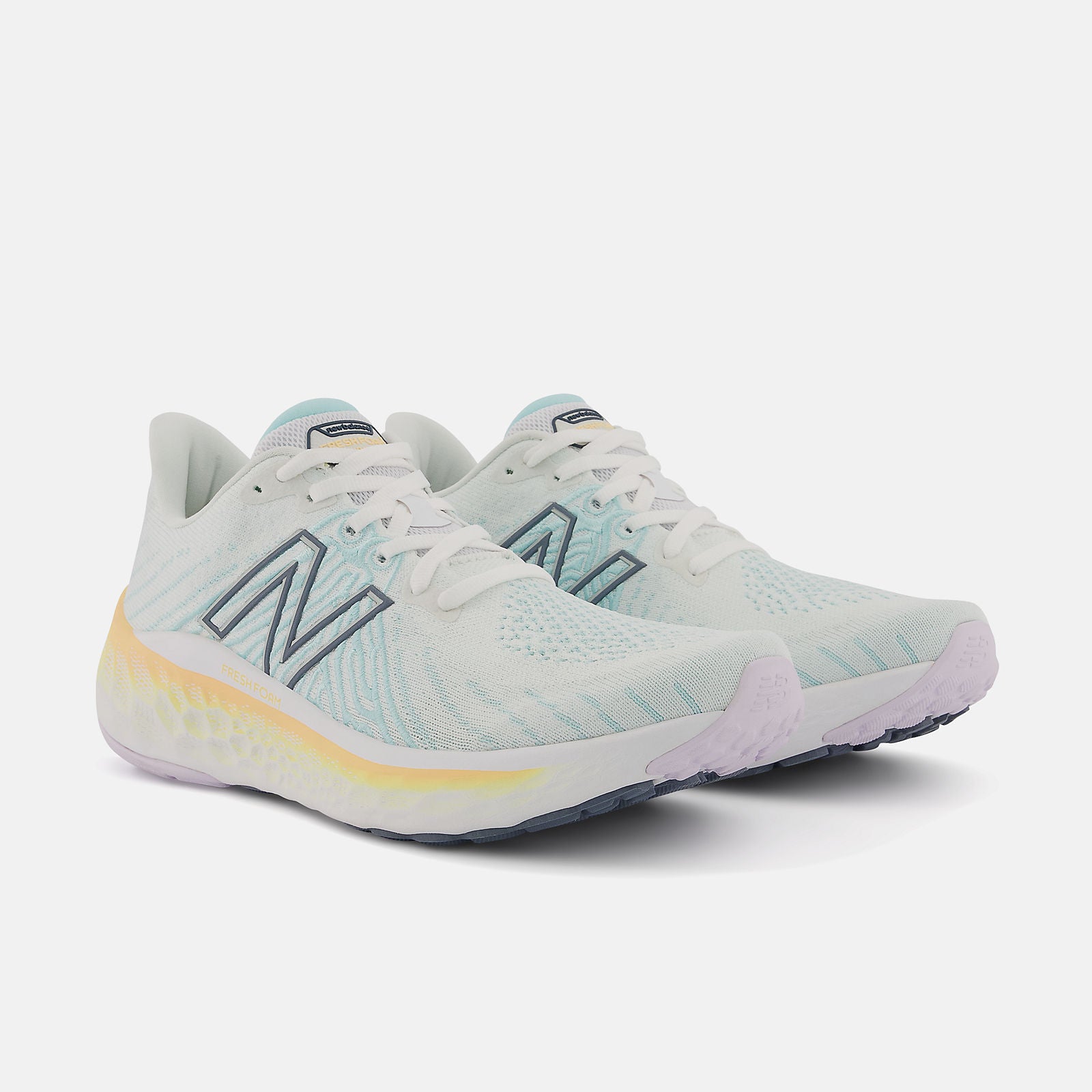 Fresh Foam X Vongo v5 | New Balance Shoes White/Light Mango - Women