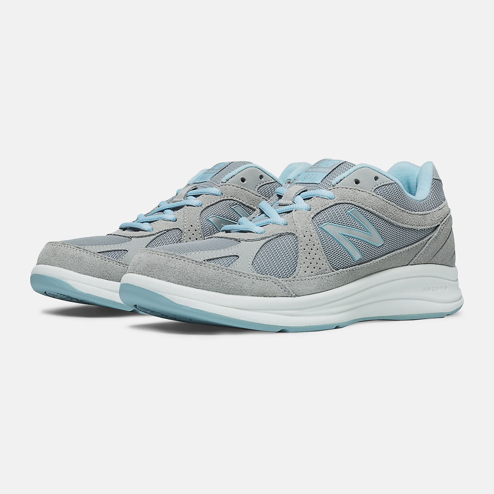 New Balance 877 | New Balance Shoes Silver/Aqua - Women